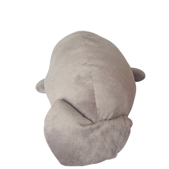 VTG Wishpets Manatee 24" Gray Blue Eye Plush Stuffed Animal Ocean Sealife Soft - Picture 7 of 8